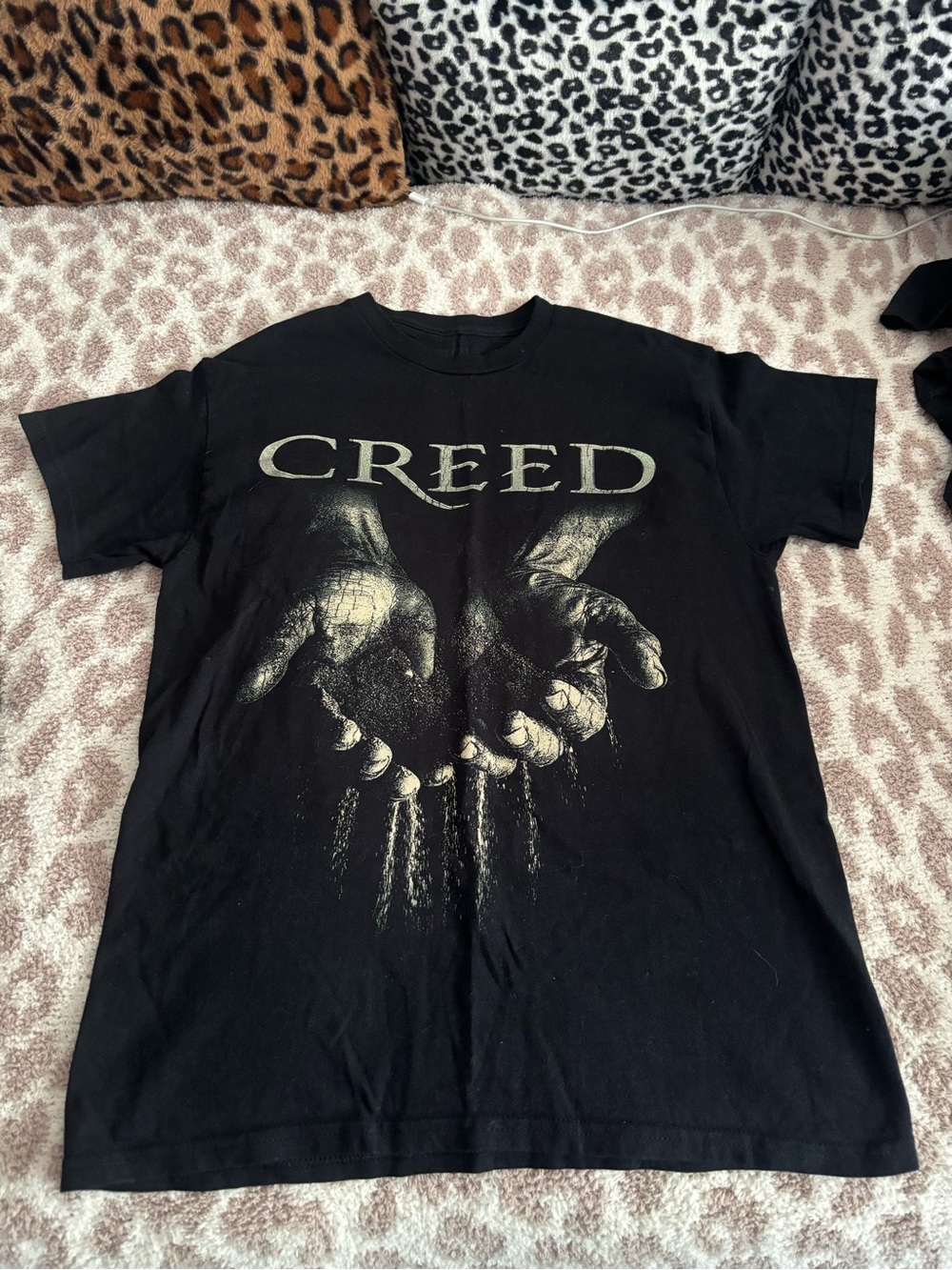 creed hands & sand t shirt